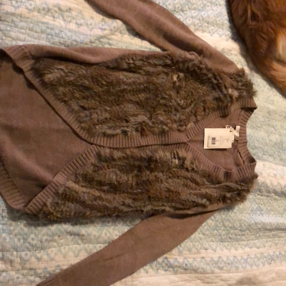 JOIE Real Fur Sweater - Neiman Marcus